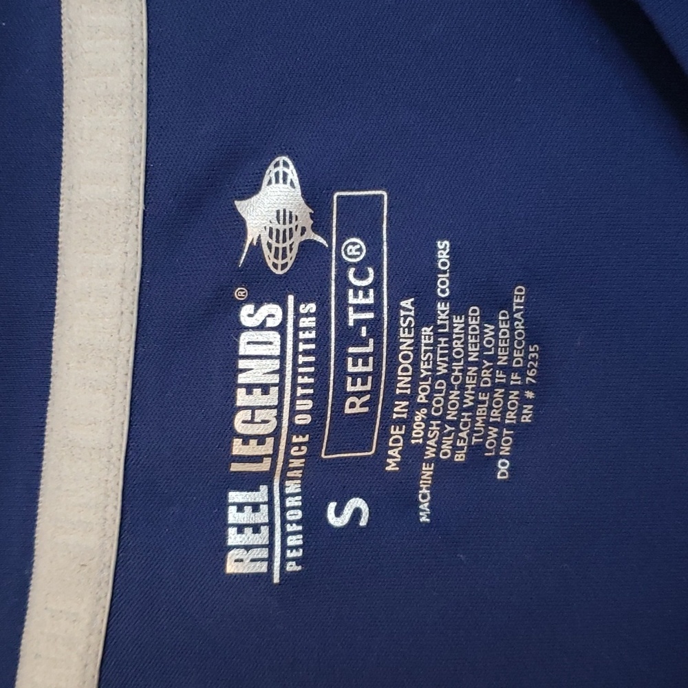 Mens Reel Legends Rash Gard - Picture 2 of 4